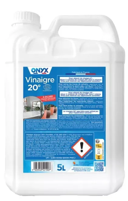 Vinaigre concentre 20° formule liquide ARDEA